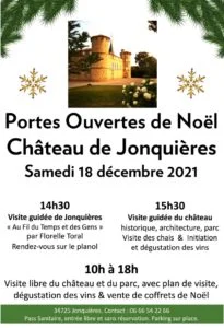 Noël au Château de Jonquières - Portes Ouvertes