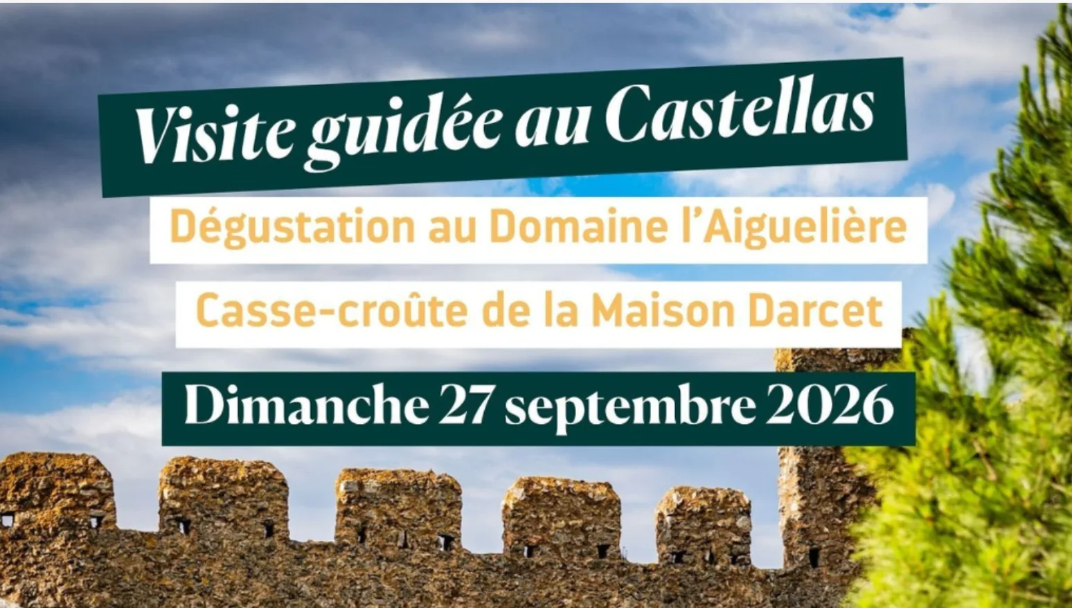 Visite guidée Castellas