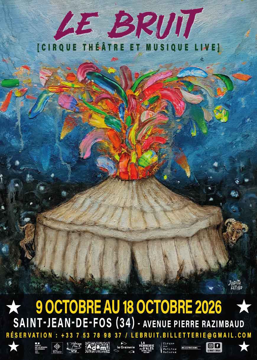 LE BRUIT : CIRQUE THÉÂTRE ET MUSIQUE LIVE